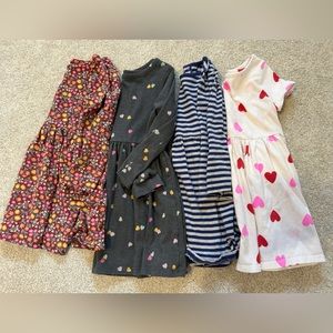 3T dresses! Cat & Jack (3), Carter’s (1)
